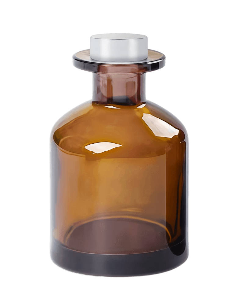 Chai khuếch tán tinh dầu 50ml màu hổ phách