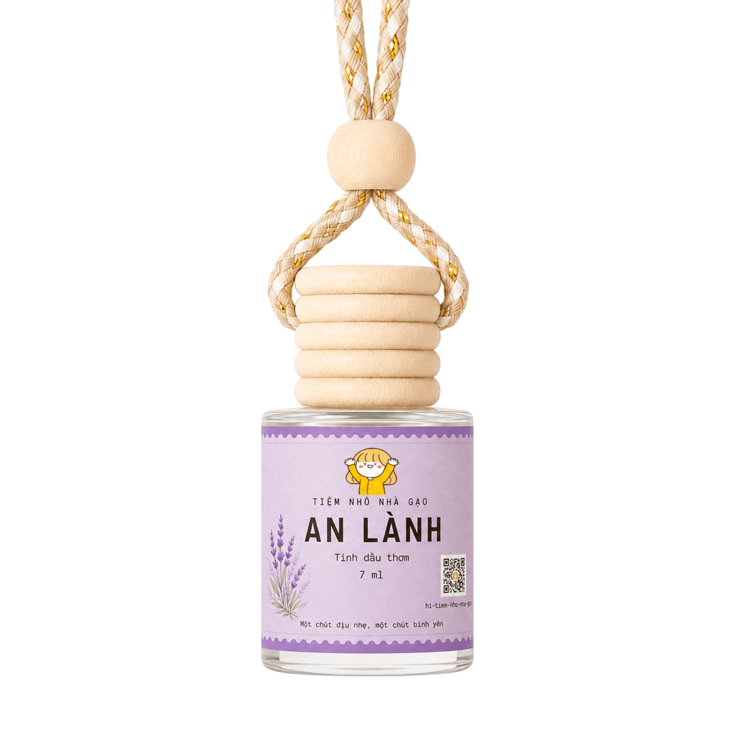 Chai treo tinh dầu An Lành 7ml