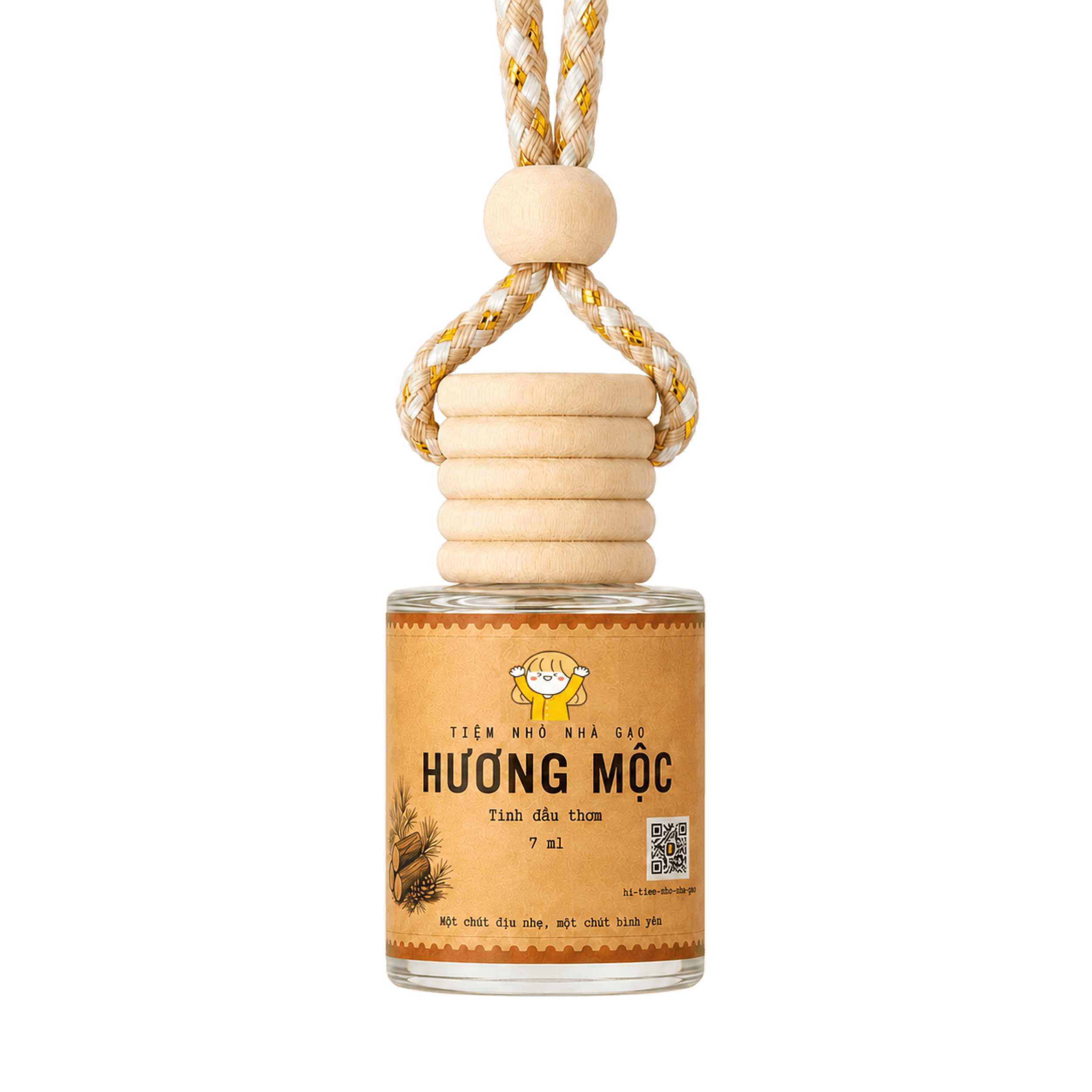 Chai treo tinh dầu Hương Mộc 7ml